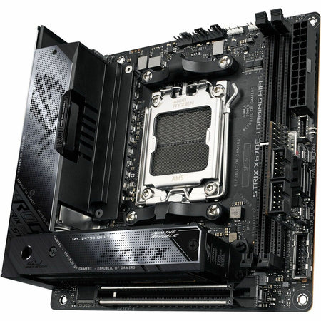 Asus ROG Strix X670E-I GAMING WIFI Gaming Desktop Motherboard - AMD X670 Chipset - Socket AM5 - Mini ITX - ROGSTRIXX670EIGAMING