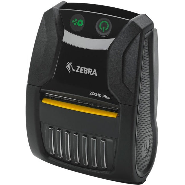 Zebra ZQ310 Plus Mobile, Industrial Direct Thermal Printer - Monochrome - Label/Receipt Print - Bluetooth - Near Field Communication (NFC) - Battery Included - With Cutter - ZQ31-A0E14T0-00