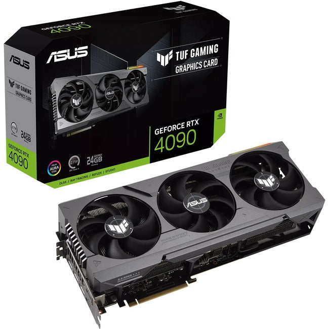 TUF NVIDIA GeForce RTX 4090 Graphic Card - 24 GB GDDR6X - TUF-RTX4090-24G-GAMING