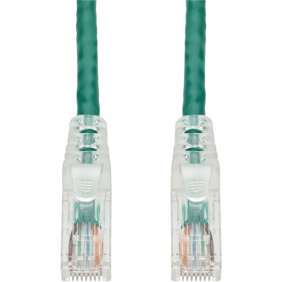 AddOn 4ft Green CAT 5E PVC Ethernet Cable Snagless Easy Clear Boot TAA RJ-45 M/M - ADD-4FCAT5E-GN-TAA
