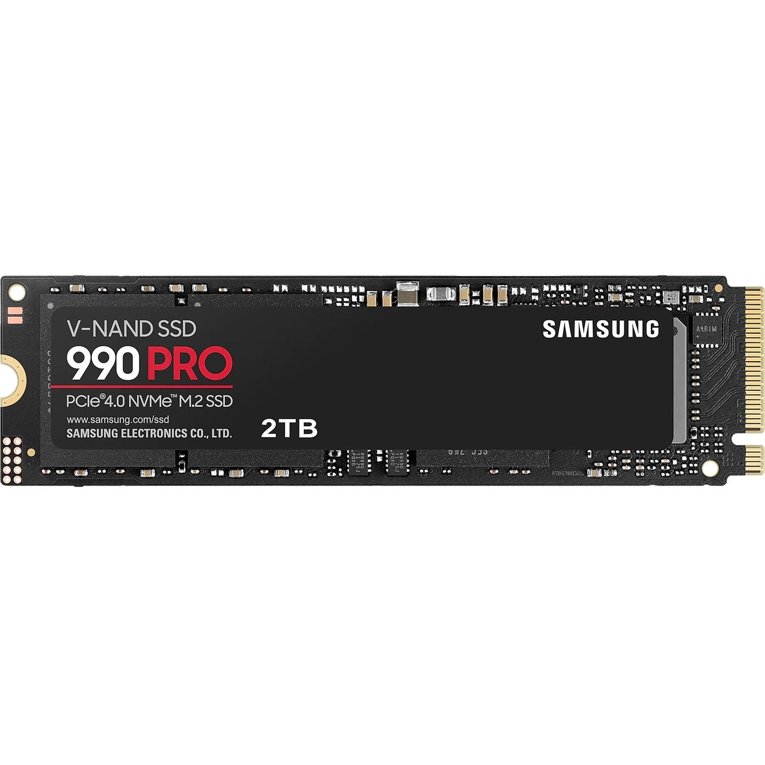 Samsung 990 PRO MZ-V9P2T0B/AM 2 TB Solid State Drive - M.2 2280 Internal - PCI Express NVMe (PCI Express NVMe 4.0 x4) - MZ-V9P2T0B/AM