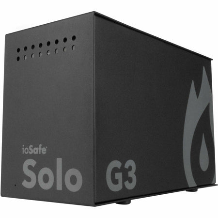 ioSafe Solo G3 Black Edition 3 TB Desktop Hard Drive - External - Black - 71300-1237-1200