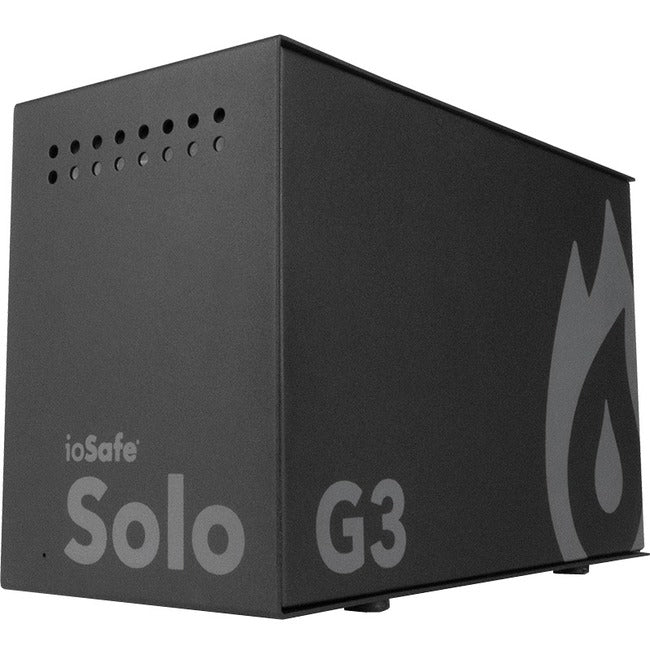 ioSafe Solo G3 Black Edition 6 TB Desktop Hard Drive - External - Black - 71300-1241-1200