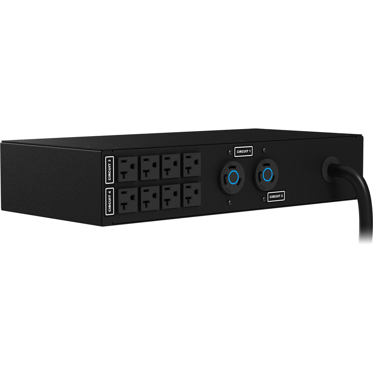 Vertiv Liebert Basic PDU - Horizontal, 120/208V, (8) NEMA 5-20R, (2) NEMA L6-30R - VP0N3202