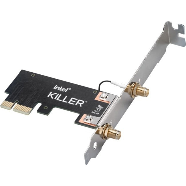 Intel Killer AX1675 IEEE 802.11ax Bluetooth 5.3 Tri Band Wi-Fi/Bluetooth Combo Adapter for Desktop Computer - AX210.D2WG.NVXC