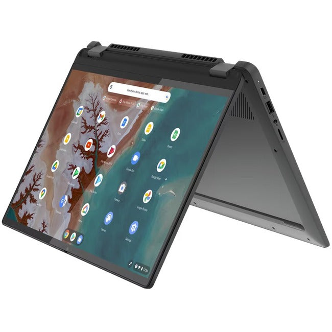 Lenovo Flex5 Chrome 14IAU 83AJ0000UX 14" Touchscreen Convertible 2 in 1 Chromebook - WUXGA - Intel Core i5 12th Gen i5-1235U - 8 GB - 256 GB SSD - Storm Gray - 83AJ0000UX