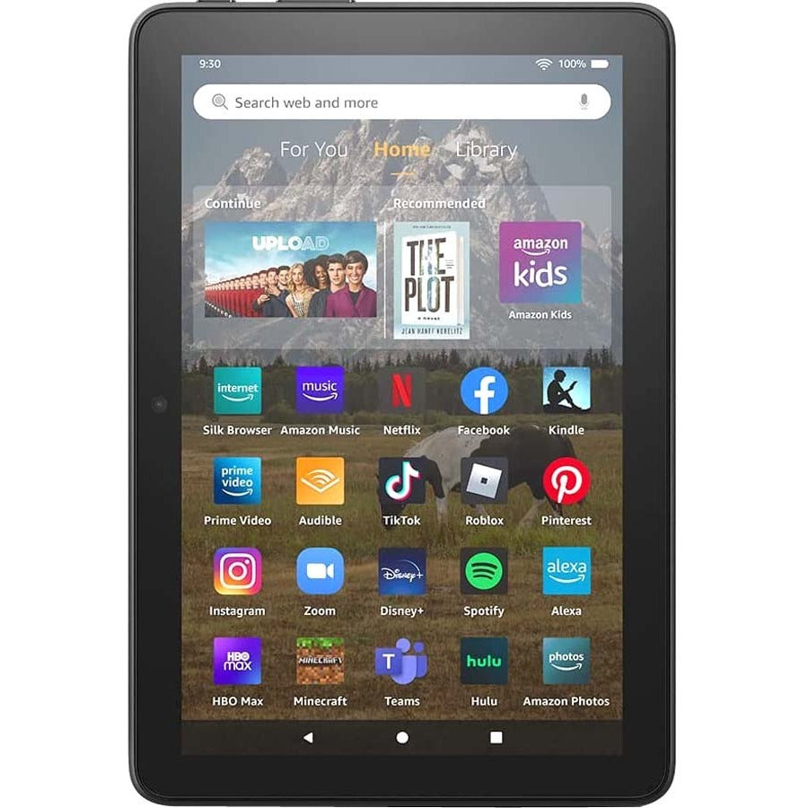 Amazon Fire HD 8 (12th Generation) Tablet - 8" HD - MediaTek MT8169A - 2 GB - 32 GB Storage - Black - B099Z8HLHT