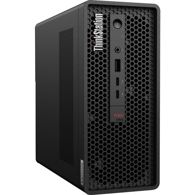 Lenovo ThinkStation P360 Ultra 30G1005AUS Workstation - 1 x Intel Core i5 12th Gen i5-12400T - 32 GB - 1 TB SSD - Ultra Small - 30G1005AUS