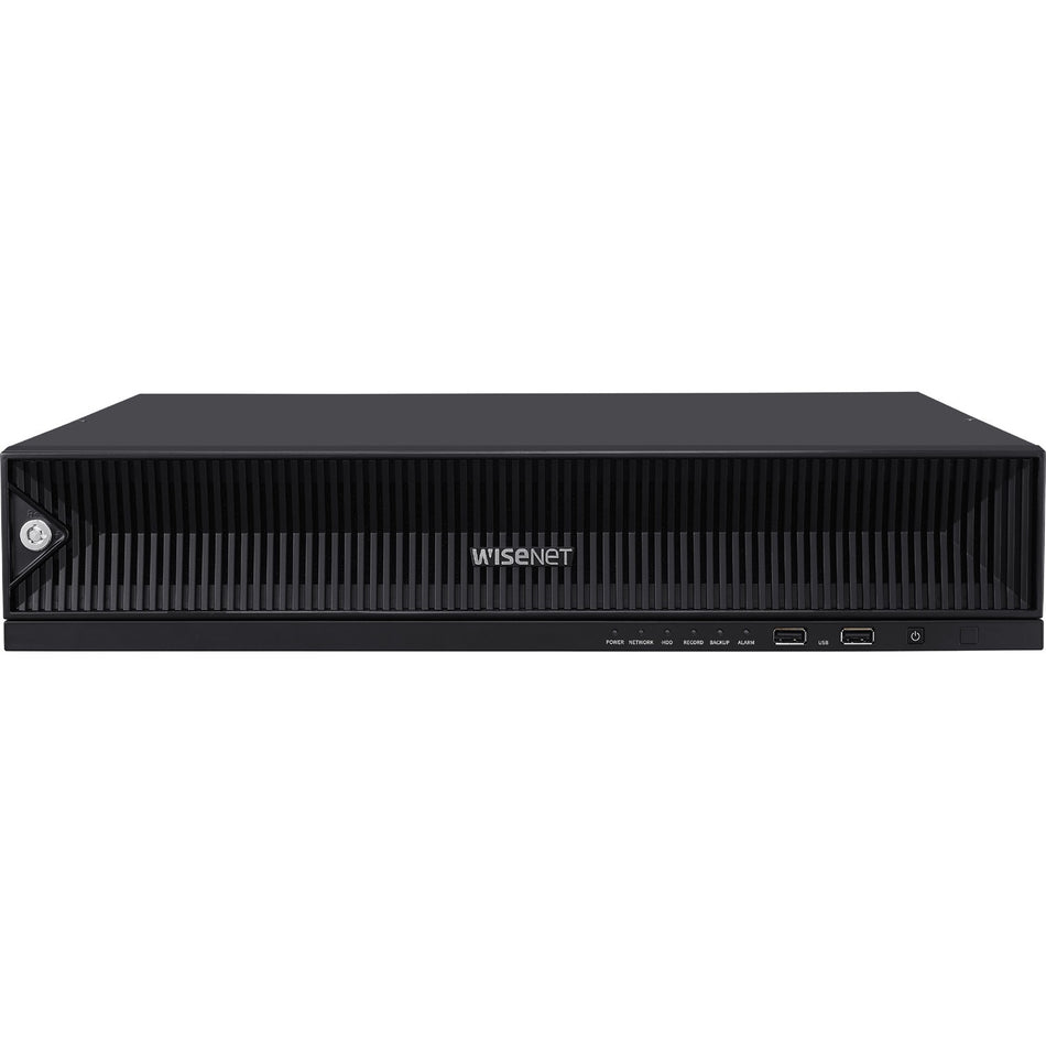 Wisenet 16CH 8K 256Mbps H.265 AI NVR - 16 TB HDD - PRN-1600B2-16TB