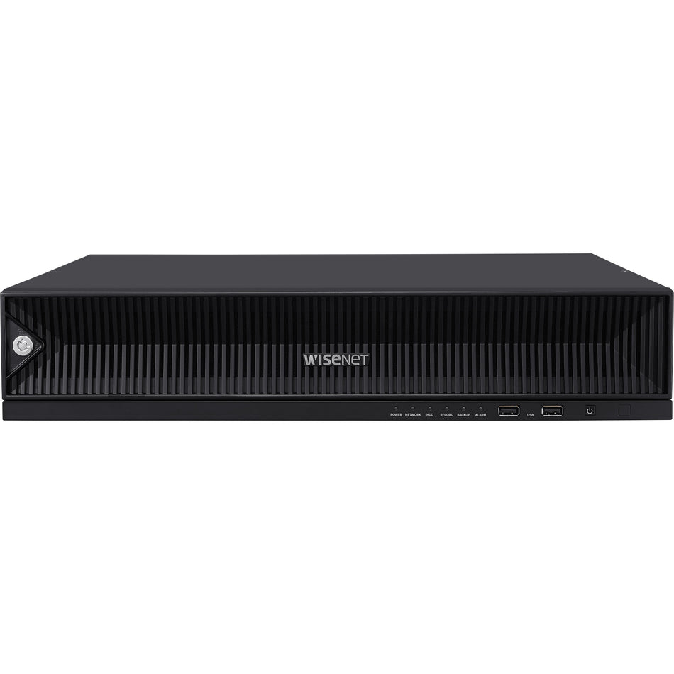 Wisenet 32CH 8K 400Mbps H.265 AI NVR - 32 TB HDD - PRN-3200B2-32TB