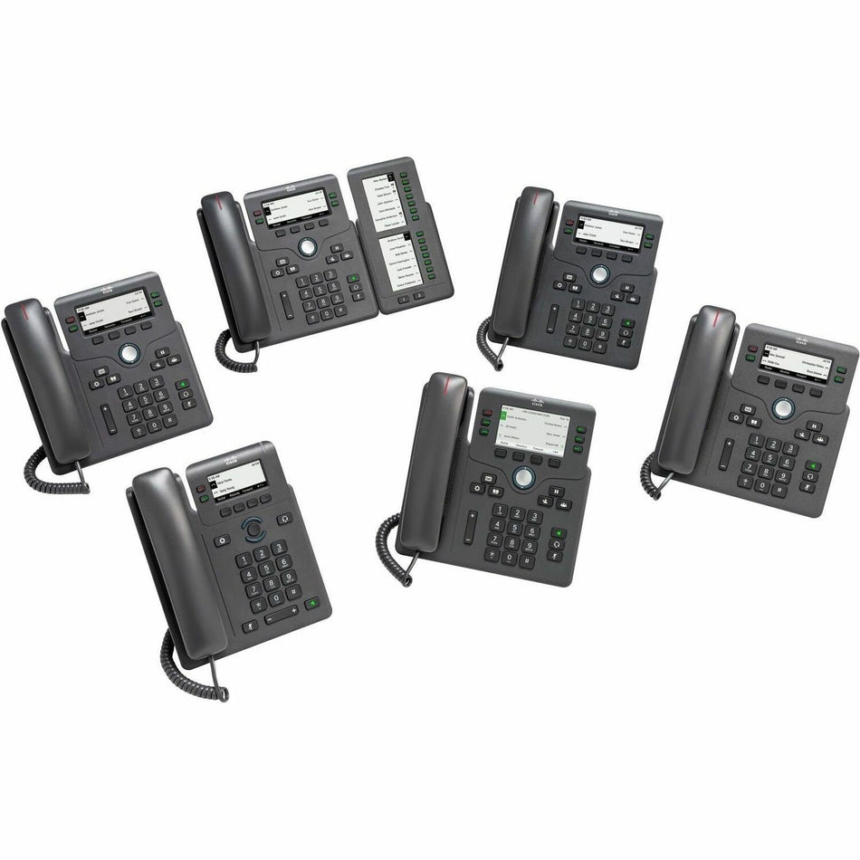 Cisco 6821 IP Phone - Refurbished - Corded - Corded - Wall Mountable - CP-6821-3PCC-K9-RF