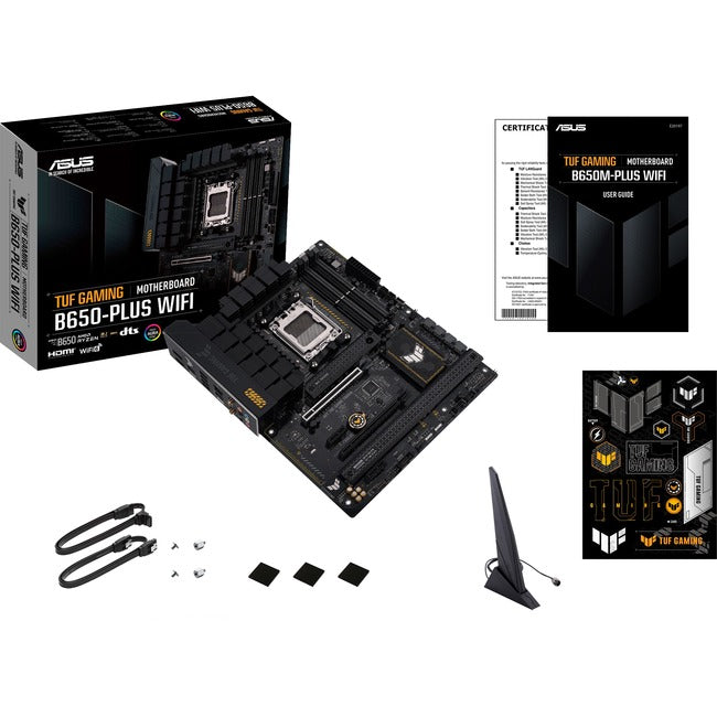 TUF GAMING B650-PLUS WIFI Gaming Desktop Motherboard - AMD B650 Chipset - Socket AM5 - ATX - TUF GAMING B650-PLUS WIFI