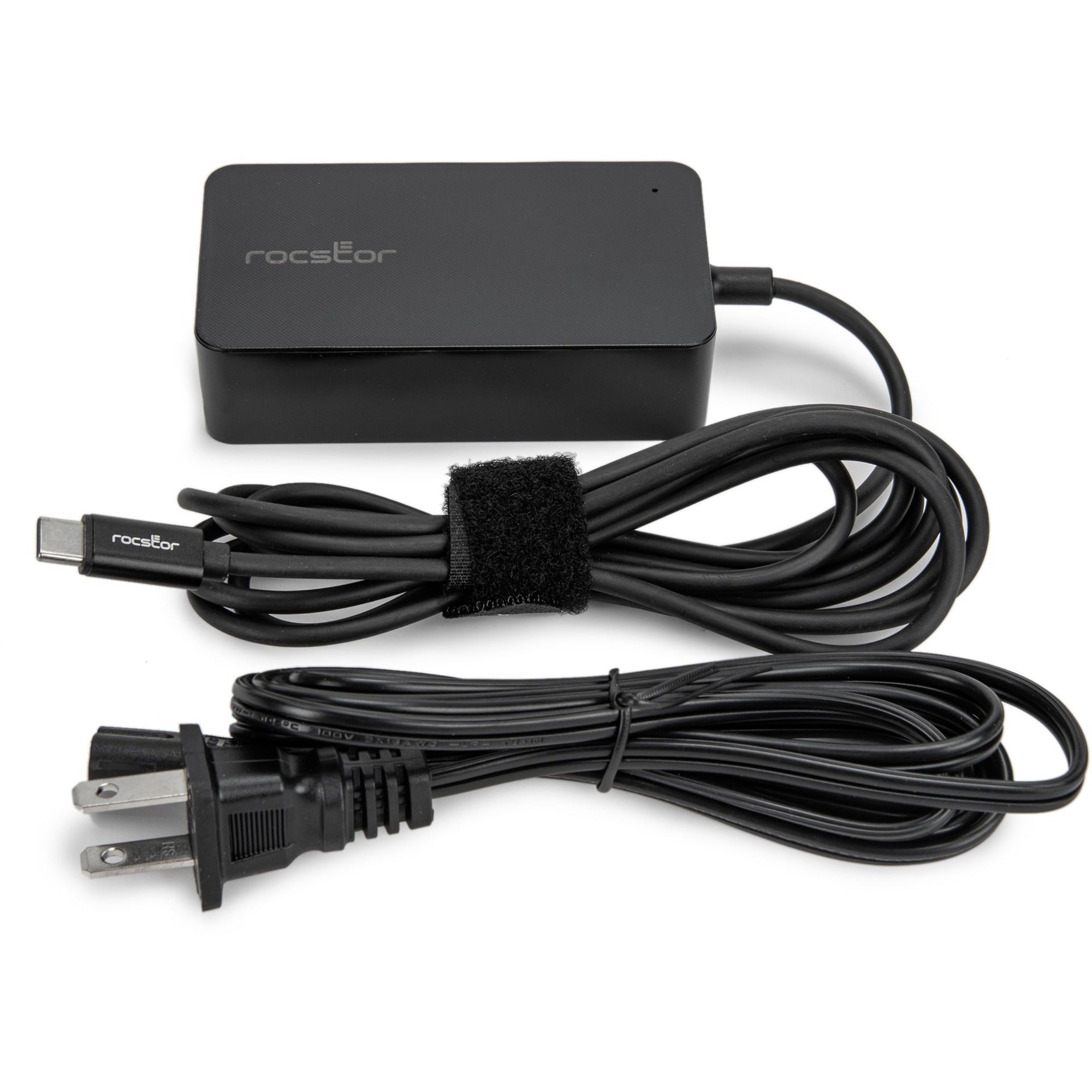 Rocstor 45W Smart USB-C Laptop Power Adapter Charger - Y10A272-B1