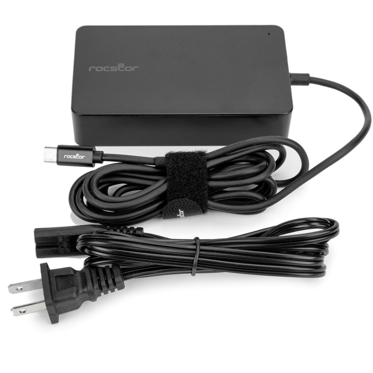 Rocstor 100W Smart USB-C Laptop Power Adapter Charger - Y10A274-B1