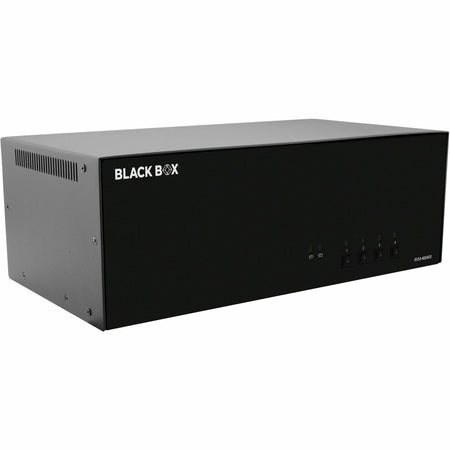 Black Box KVM Switch, NIAP 4.0 Certified - 4-Port, Quad-Monitor, DisplayPort, CAC - KVS4-4004VX
