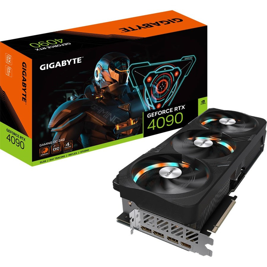 Gigabyte NVIDIA GeForce RTX 4090 Graphic Card - 24 GB GDDR6X - GV-N4090GAMINGOC24GD