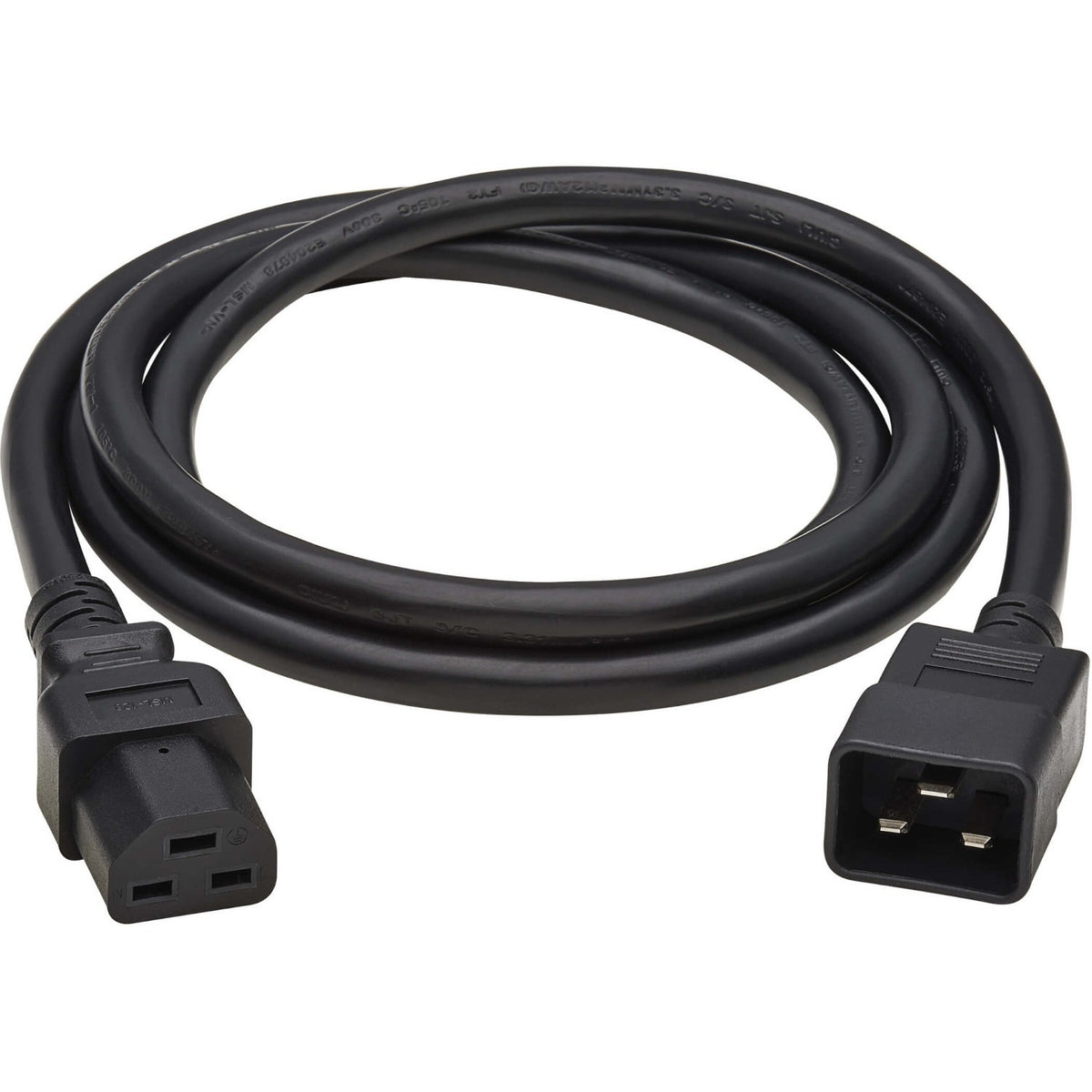 Tripp Lite by Eaton Power Cord, C20 to C21 - Heavy-Duty, 20A, 250V, 12 AWG, 6 ft. (1.83 m), Black - P035-006