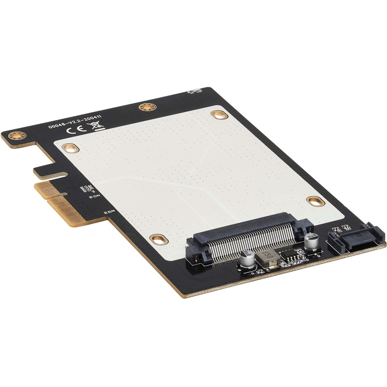 Eaton Tripp Lite Series U.2 to PCIe Adapter for 2.5" NVMe U.2 SSD, SFF-8639, PCI Express (x4) Card - PCE-U2-PX4