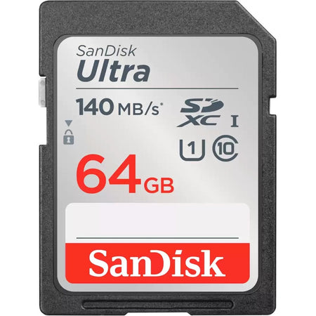 SanDisk Ultra 64 GB Class 10/UHS-I (U1) SDXC - SDSDUNB-064G-AN6IN