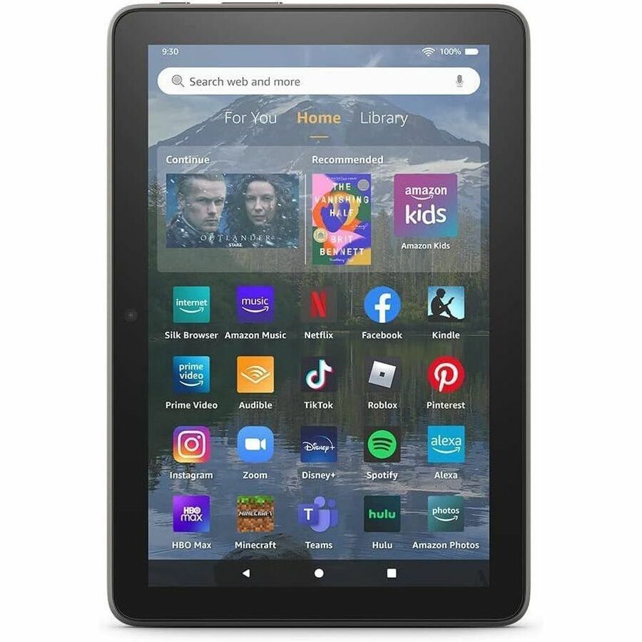 Amazon Fire HD 8 Plus (12th Generation) Tablet - 8" HD - MediaTek MT8169A - 3 GB - 64 GB Storage - Gray - B09BG5P9JH