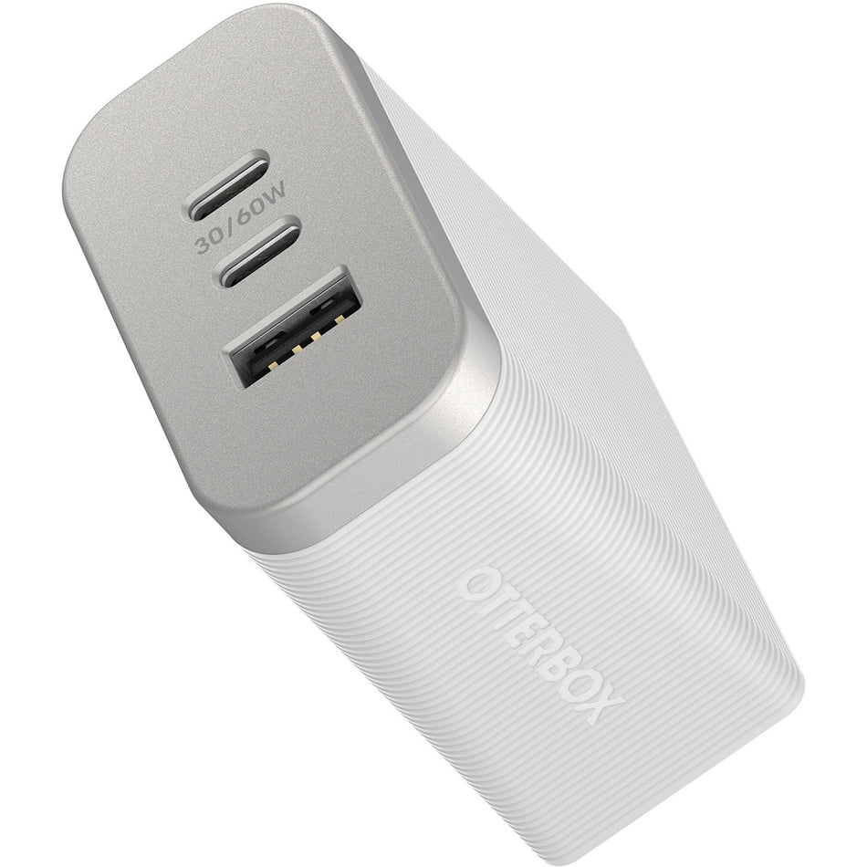 OtterBox USB-C Fast Charge Triple Port Wall Charger Premium Pro, 72W - 78-80911