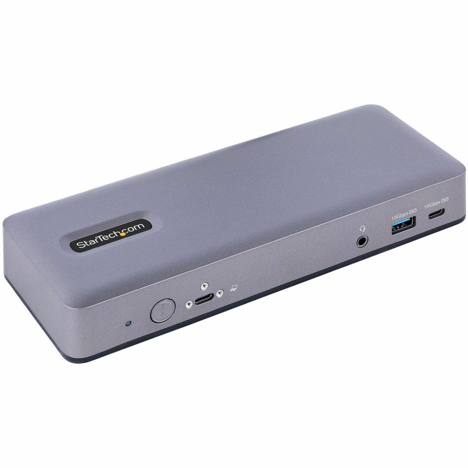 StarTech.com USB-C Docking Station, HDMI/DP/DP Alt Mode USB-C Dock, Triple/Dual 4K, 7x USB Hub, 60W PD, GbE, WWCB Certified - DK31C3MNCR