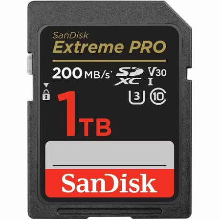 SanDisk Extreme PRO SDSDXXD-1T00-ANCIN 1 TB Class 10/UHS-I (U3) V30 SDXC - 1 Pack - SDSDXXD-1T00-ANCIN