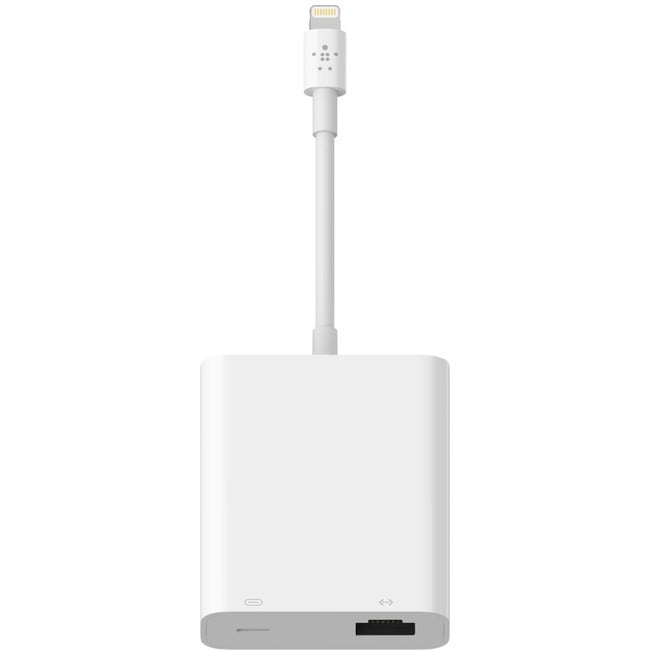 Belkin Ethernet + Power Adapter with Lightning Connector - F8J227DSWHT