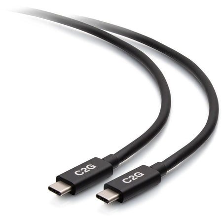 C2G 3.3ft USB-C Male to USB-C Male Cable (20V 5A) - USB4 40Gbps - C2G28878