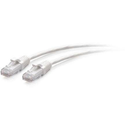 C2G 7ft Cat6a Snagless Unshielded (UTP) Slim Ethernet Patch Cable - White - C2G30184