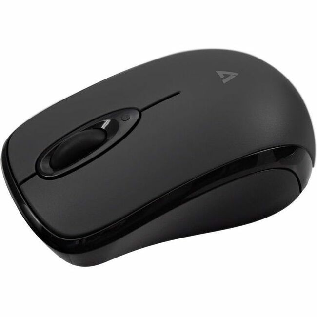 V7 Bluetooth 5.2 Compact Mouse - Black, Works with Chromebook Certified - MW150BT