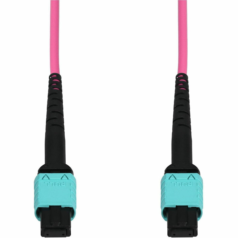 AddOn 30m MPO/UPC to MPO/UPC Magenta OM4 OFNR (Riser-Rated) 12-Strand Fiber Patch Cable - ADD-MPOMPO-30M5OM4-MA