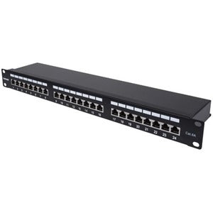 Intellinet Cat6a Shielded Patch Panel - 720861