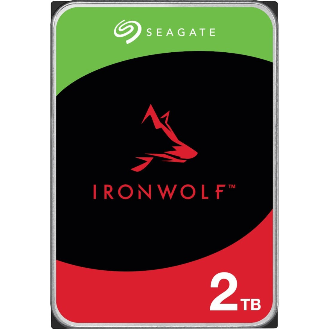 Seagate IronWolf ST2000VN003 2 TB Hard Drive - 3.5" Internal - SATA (SATA/600) - Conventional Magnetic Recording (CMR) Method - ST2000VN003