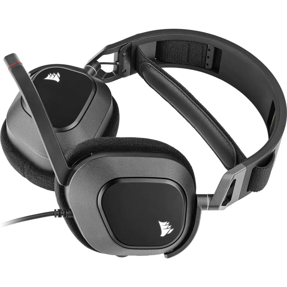 Corsair HS80 RGB USB Wired Gaming Headset - Carbon - CA-9011237-NA