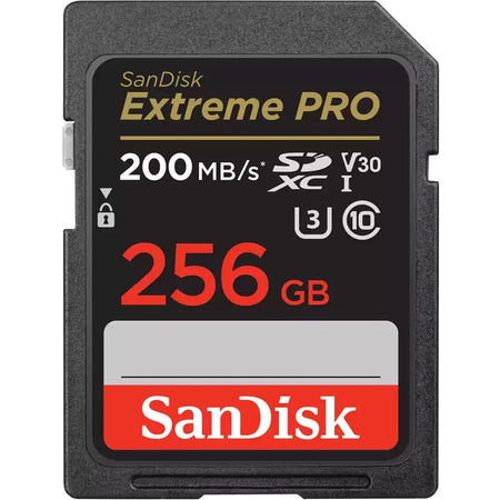 SanDisk Extreme PRO 256 GB Class 10/UHS-I (U3) V30 SDXC - SDSDXXD-256G-GN4IN