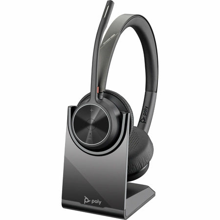 Poly Voyager 4320 UC Stereo USB-A Headset + BT700 USB-A Adapter + Charging Stand - 77Y99AA