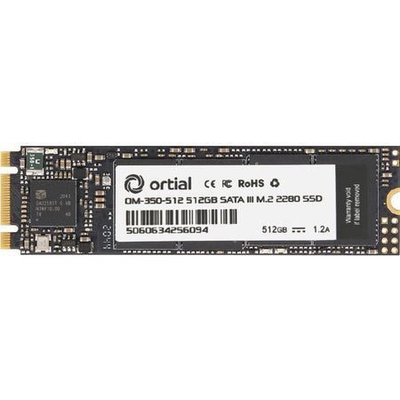 IMSourcing 512 GB Solid State Drive - M.2 2280 Internal - SATA (SATA/600) - OM-350-512