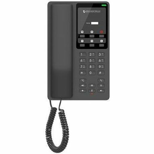 Grandstream GHP621 IP Phone - Corded - Corded/Cordless - Wi-Fi - Desktop, Wall Mountable - Black - GHP621