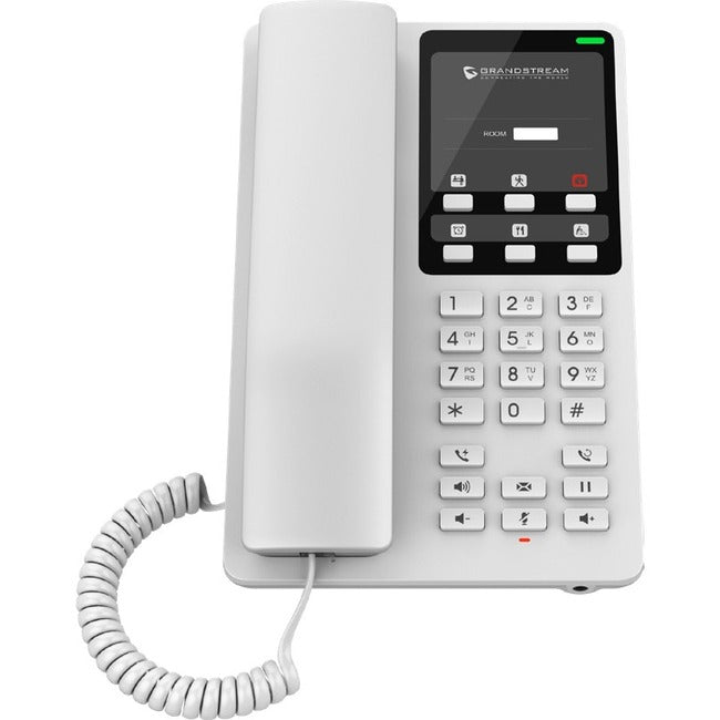 Grandstream GHP620W IP Phone - Corded - Corded - Wi-Fi - Desktop, Wall Mountable - White - GHP620W