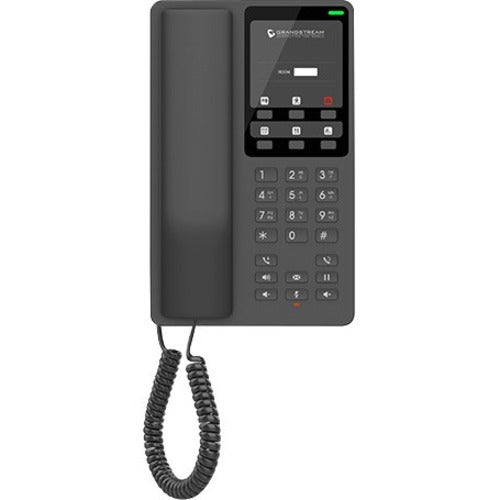 Grandstream GHP621W IP Phone - Corded - Corded/Cordless - Wi-Fi - Wall Mountable, Desktop - Black - GHP621W