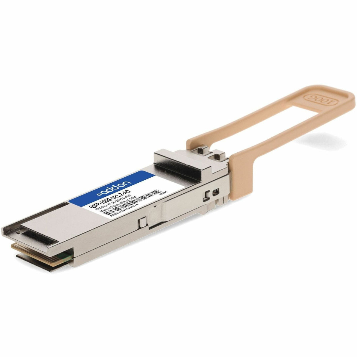 AddOn Cisco&reg; Compatible TAA 100GBase-BX SR1.2 QSFP28 Transceiver (MMF, 844nm to 918nm, 100m, LC, DOM) - QSFP-100G-SR1.2-AO