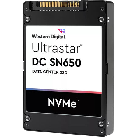 WD DC SN650 WUS5EA1A1ESP5E1 15.36 TB Solid State Drive - 2.5" Internal - PCI Express NVMe (PCI Express NVMe 4.0) - 0TS2434