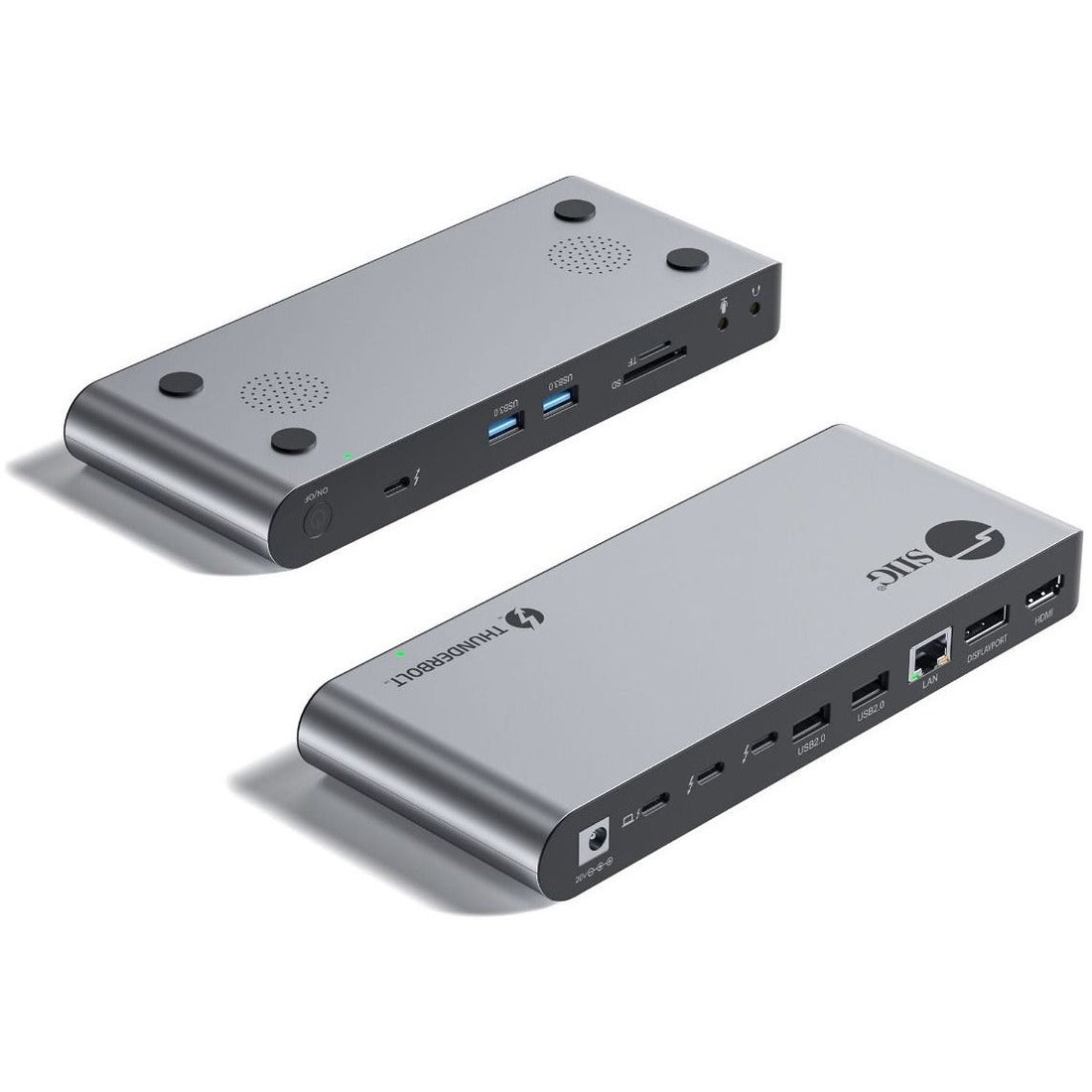 SIIG Quad Display Thunderbolt 4 Docking Station & PD - JU-DK0U11-S1
