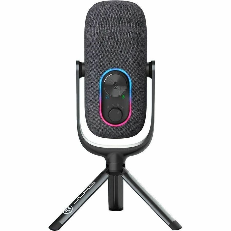 JLab JBuds Talk Wired Condenser, Dynamic Microphone for Studio, Podcasting, Gaming, Recording - Black - MJBUDSTALKRBLK4