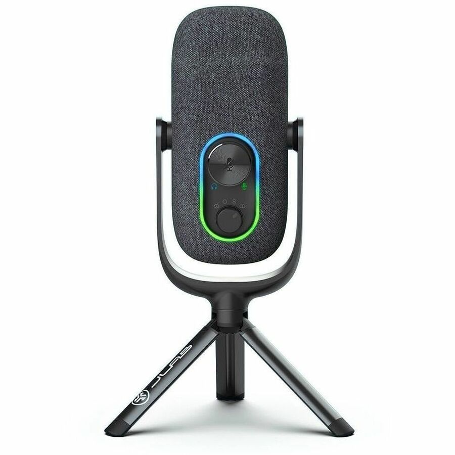 JLab Epic Talk Wired Condenser Microphone for Gaming, Recording, Podcasting, Music - Black - MEPICTALKRBLK4
