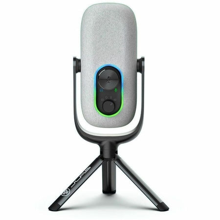 JLab Epic Talk Wired Condenser Microphone for Gaming, Recording, Podcasting, Music - White - MEPICTALKRWHT4