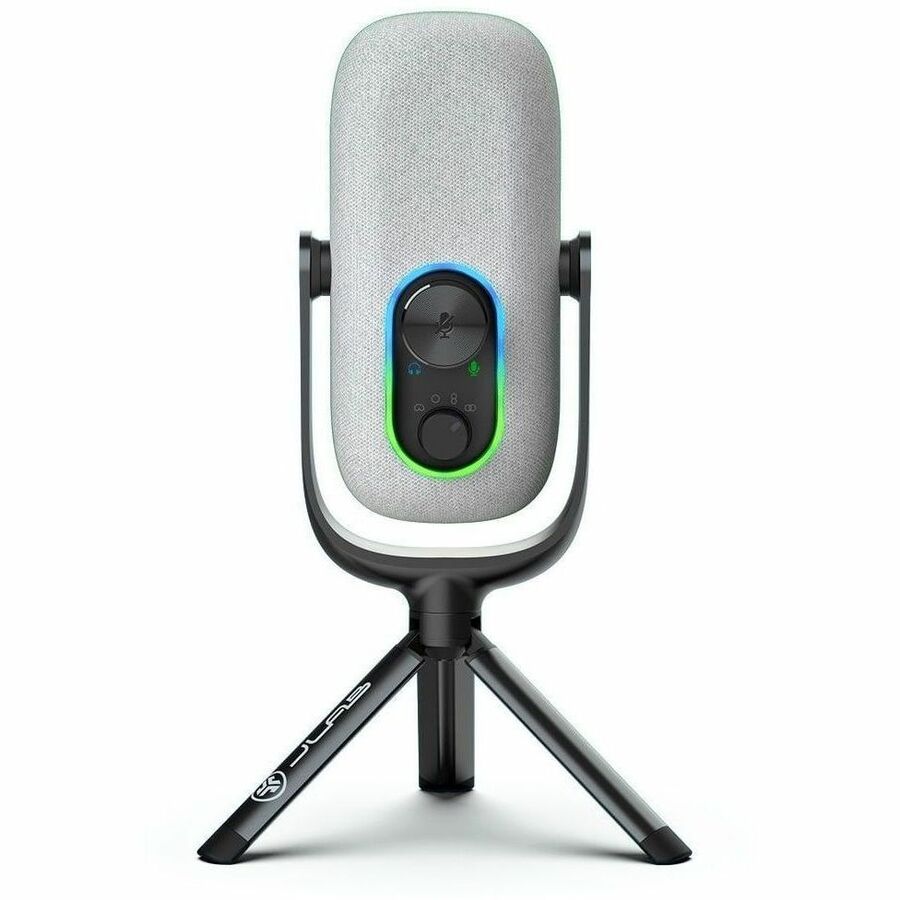 JLab Epic Talk Wired Condenser Microphone for Gaming, Recording, Podcasting, Music - White - MEPICTALKRWHT4