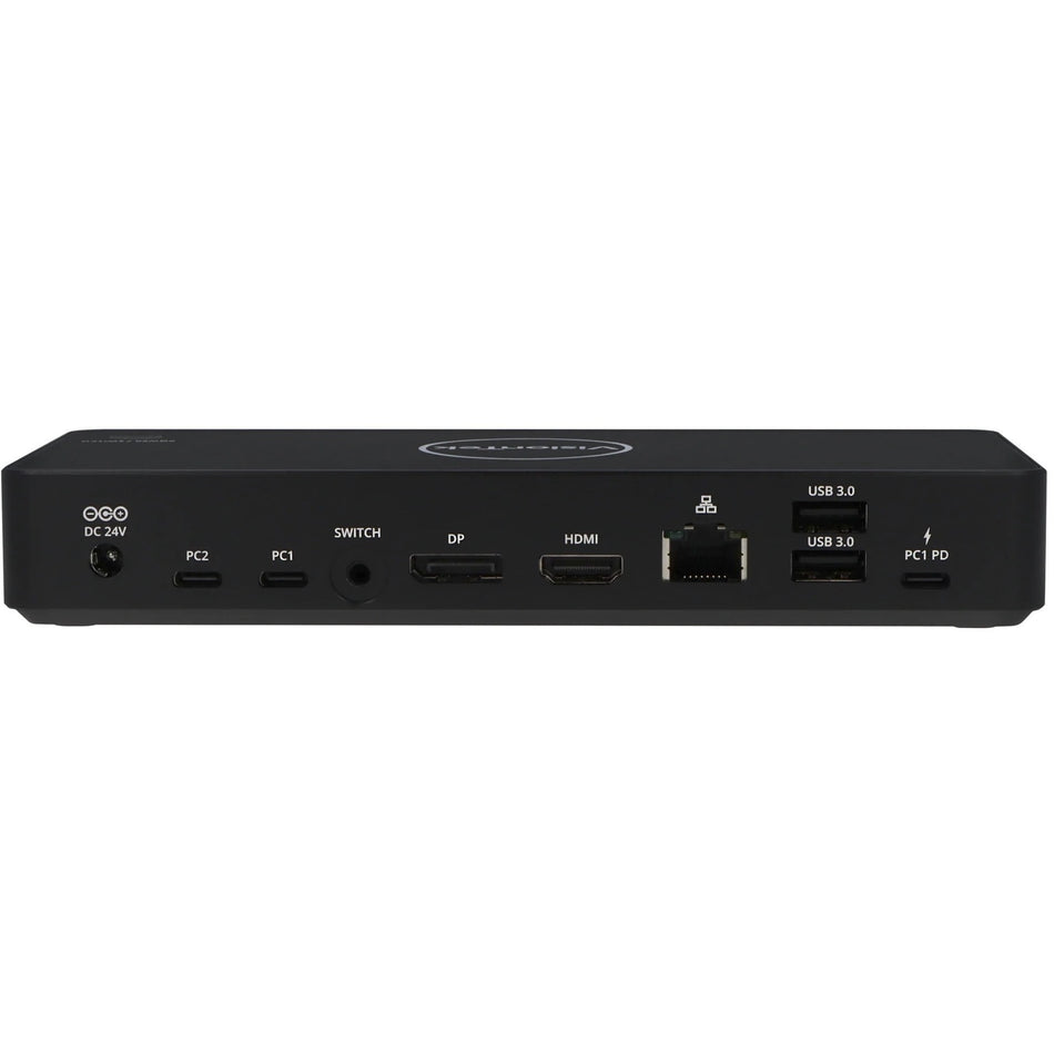 VisionTek VT2900 USB-C Dual System KVM Docking Station with 100W Power Delivery - 901532