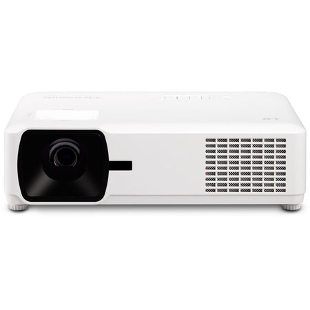 ViewSonic LS610WH 4000 Lumens WXGA LED Projector with H/V Keystone, 4 Corner Adjustment and LAN Control for Home and Office - LS610WH